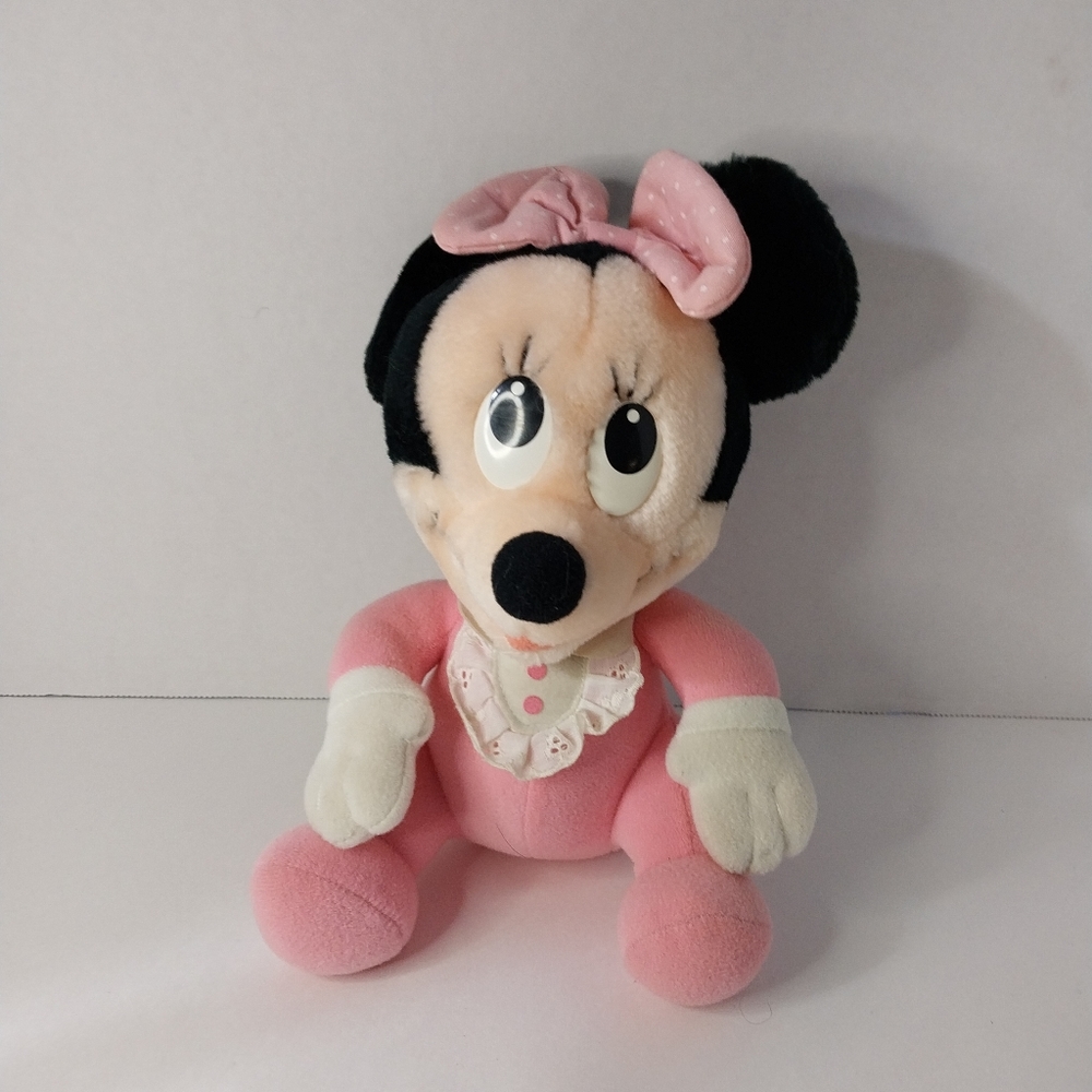 Vtg 1984 Hasbro Disney Babies Minnie Mouse Plush #2